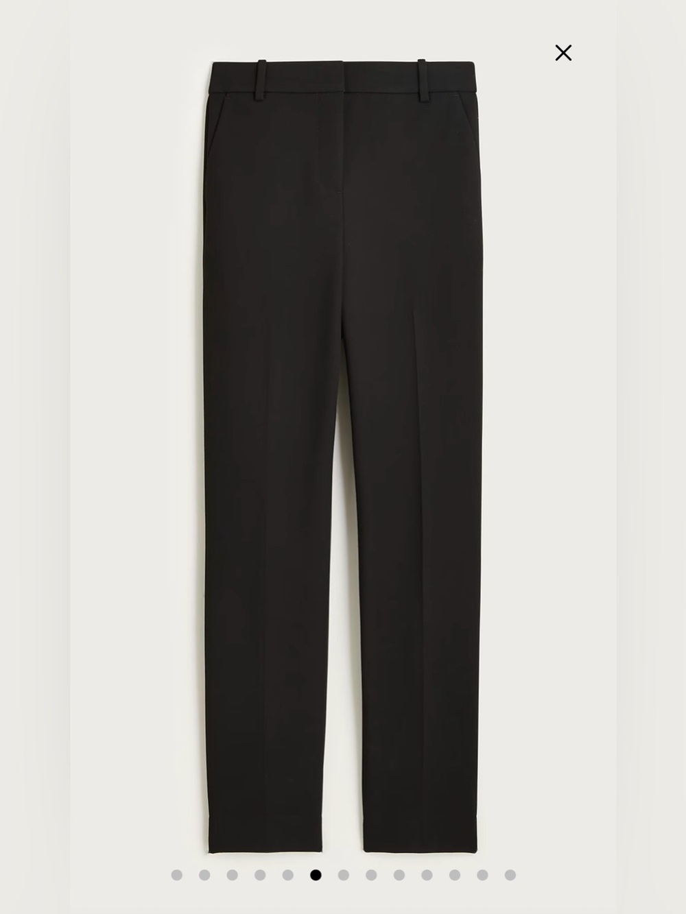 J. Crew Black 365 Cameron Pants